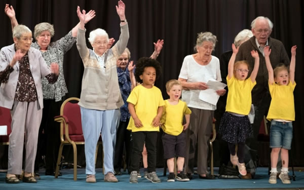 What happened when we introduced 4-year-olds to an old people’s home