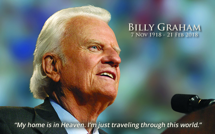 WEA Mourns the Passing of Rev. Dr. Billy Graham, But Celebrates His Legacy