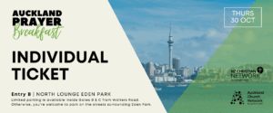 2025 Auckland Prayer Breakfast Individual
