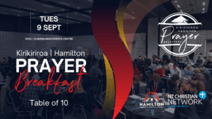 EARLY BIRD 2025 Hamilton Prayer Breakfast Table of 10