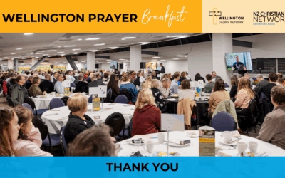 Praise God for the excellent Wellington Prayer Breakfast this last week!